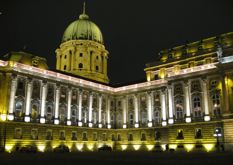 Buda Castle in Budapest, Hungary